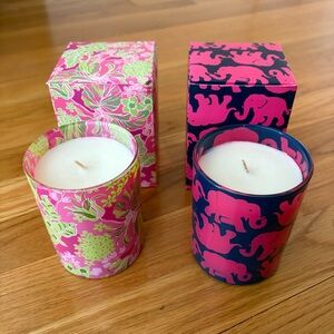 Lilly Pulitzer Candles